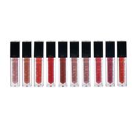 Technic Lip Vault 10 Piece Colour Gift Set - A Selection of Matte and Gloss Finish Lip Colours - Perfect for Every Occasion - Vegan & Cruelty Free