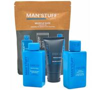 Technic Man Stuff Muscle Soak Gift Set Kit Bath Body Hair Wash Muscle Mens Father's Day