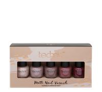 Technic Matte Nail Varnish Set - 5 pcs