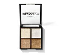 Technic Mega Glow Highlighter Palette - 4 Highly Pigmented, Long Lasting Shimmer Powders That Blend Beautifully To Highlight and Enhance Makeup On