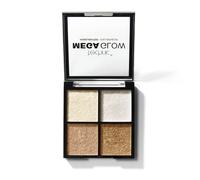 Technic Mega Glow Highlighter Palette - 4 Highly Pigmented, Long Lasting Shimmer Powders That Blend Beautifully To Highlight and Enhance Makeup On All Skin Tones - 10g
