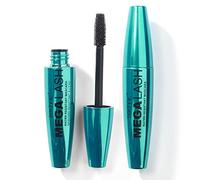 Technic Mega Lash Water Resistant Mascara Duo 2 Pieces - Vegan, Ultra Black, Water Resistant, Hard wearing, Smudge-Proof, Lash Building Formula For Volume Glam Lashes - 2 x 12ml