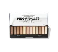 Technic Mega Mattes Nude Eyeshadow Palette - 12 Pigmented, Professional, Long Lasting, Easy to Apply and Blendable Matte Shades for the Perfect Look for Day or Night 18g