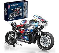 Technic Motorcycle Building Kits for BMW S1000RR, 768Pcs Technic Motorbike Construction Toys, MOC Super Motorbike Building Kit, Compatible with Major Brands