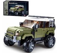 Technic Off Road Model for Land Rove, 317 Pieces Off-Road SUV Vehicle Building Blocks Sets, 1: 35 Collectible Race Car Model Building Kit, Compatible with Lego Technic