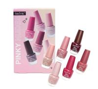 Technic Pinky Nudes 6-Piece Nail Polish Set - Everyday Nude & Pink Shades for Effortless Day-to-Night Glam