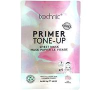 TECHNIC PRIMER TONE UP SHEET MASK - Hyaluronic Acid Caffeine Vitamin E Coconut Oil Moisturises & Stimulates