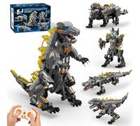 Technic Robot Building Sets, 935PCS 5-IN-1 RC Robot and Monster, Remote and App Controlled Building Kit, Rechargeable RC Building Block, Engineering Kits Toys Gifts for Teen Boys Age 8-12 13 14 15+