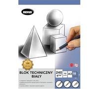 Technical block A3/10K white Premium