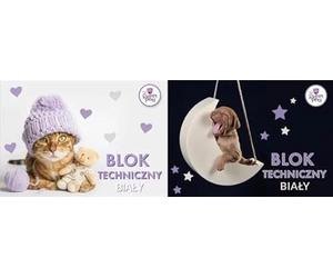 Technical block A4/10K white The Sweet Pets