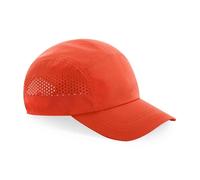 Technical Breathable Running Cap Beechfield Adjustable Baseball Hat
