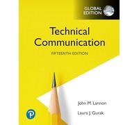 Technical Communication, Global Edition