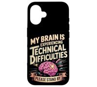 Technical Difficulties Please Stand By Brain Tumor Surgery Case for iPhone 16
