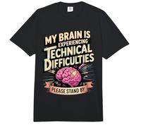 Technical Difficulties Please Stand By Brain Tumor Surgery Comfort Colors Adult Heavyweight T-Shirt