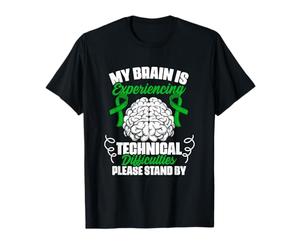 Technical Difficulties Traumatic Brain Injury TBI Survivor T-Shirt