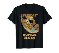 Technical Director Legendary Bigfoot Funny Vintage Value Graphic T-Shirt