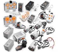 Technical Electronic Building Block MOC Refit Accessories Micro-motor RC Power Functions Parts Creative DIY Car Bricks Kids Toys micro-motor
