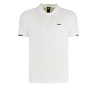 Technical fabric polo shirt - male - Boss - Polo Shirts - White - 2XL - Tops 2XL