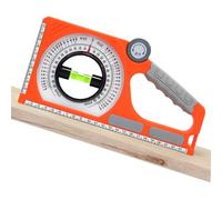Technical gauge - 25x12.5cm inclination gauge, widely applicable | Universal measuring ruler with ease, rotary pitch finder for civil construction engineering, domestic industrial use