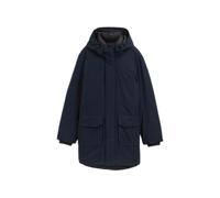 Technical Hooded Parka Tom Tailor Denim Bleu S