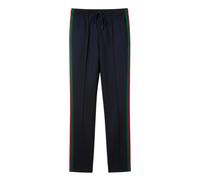 Technical Jersey Sportswear Trousers with Web - male - Gucci - Sweatpants - Blue - M - Trousers M