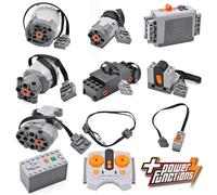 Technical Motor Power Functions Parts IR Speed APP Remote Control Battery Box Servo Light Receiver PF Car Building Blocks Bricks Servo Moter