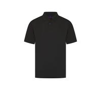 Technical polo shirt Henbury CoolPlus Noir 4XL