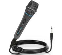 Technical Pro MK75 Karaoke DJ Wired Microphone Mic w/ 10 ft. XLR to 1/4" Cable