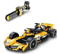 Technical Racing Car Building Blocks Set, Speed Champions Model Kit, Creative 2 in 1 Transform F1 Racing Car Building Set, Ideas Home Office Decor Gift for Formula Lovers (392 PCS)