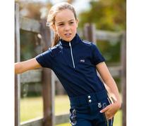Technical riding shirt for girls Premier Equine Mini Remisa