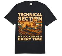 Technical Section My Dog Cleans It Every Time Comfort Colors Adult Heavyweight T-Shirt
