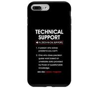 Technical Support Definition Funny Tech IT Support Sysadmin Case for iPhone 7 Plus/8 Plus