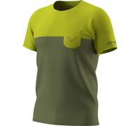 Dynafit - Transalper Pocket S/S Tee - Running shirt size XXL, olive
