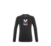Technical T-shirt Millet Trilogy TRI WOOL T LS (BLACK) Men's