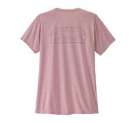 Technical T-shirt Patagonia W's Cap Cool Daily Shirt - P-6 Cosmos (Fuzzy Mauve - Light Fuzzy Mauve X-Dye) Women