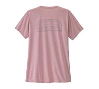 Technical T-shirt Patagonia W's Cap Cool Daily Shirt - P-6 Cosmos (Fuzzy Mauve - Light Fuzzy Mauve X-Dye) Women