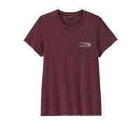 Technical T-shirt Patagonia W's Cap Cool Trail Shirt - Stratapeaks (Berry Fig) Women
