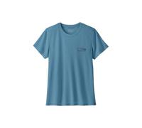 Technical T-shirt Patagonia W's Cap Cool Trail Shirt - Stratapeaks (Shore Blue) Women