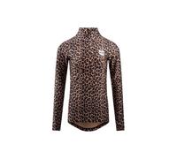 Eivy - Technical base layers - Journey Top Leopard for Women - Size L - Brown Brown L