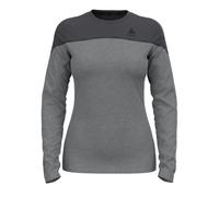 Technical top Odlo BL TOP crew neck l/s REVELSTOKE PW 150 (dark grey melange) Woman