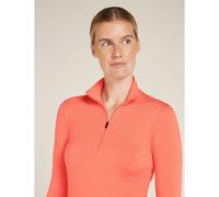 Technical underwear Icebreaker Mer Core Heavyweight LS Half Zip (TANG) - Ladies