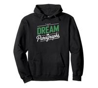 Technical Writer Dream Paragraphs Humor Identity Pullover Hoodie