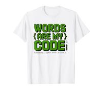 Technical Writer Words Code Humor Identity Documentation T-Shirt