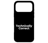 Technically Correct Debate Student Case for iPhone 17 Pro Max