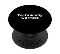 Technically Correct Debate Student PopSockets Adhesive PopGrip
