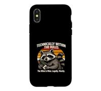 Technically Within The Rules The Wine Is Mine Legally Mostly Case for iPhone X/XS