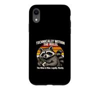 Technically Within The Rules The Wine Is Mine Legally Mostly Case for iPhone XR