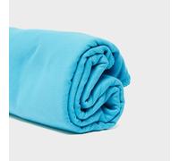 Suede Microfibre Travel Towel (Medium) - Blue, Blue One Size