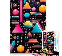 Technicolor Tango 1000 Piece Jigsaws for Teenagers Puzzle Memory Gain Relaxing Fun Design Assembly Warm Surprise (38x52cm)