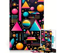 Technicolor Tango Jigsaw Puzzles for Teenagers 1000 Pieces Logic Game Home Pastime Precise Cut Festival Gift (38x26cm)